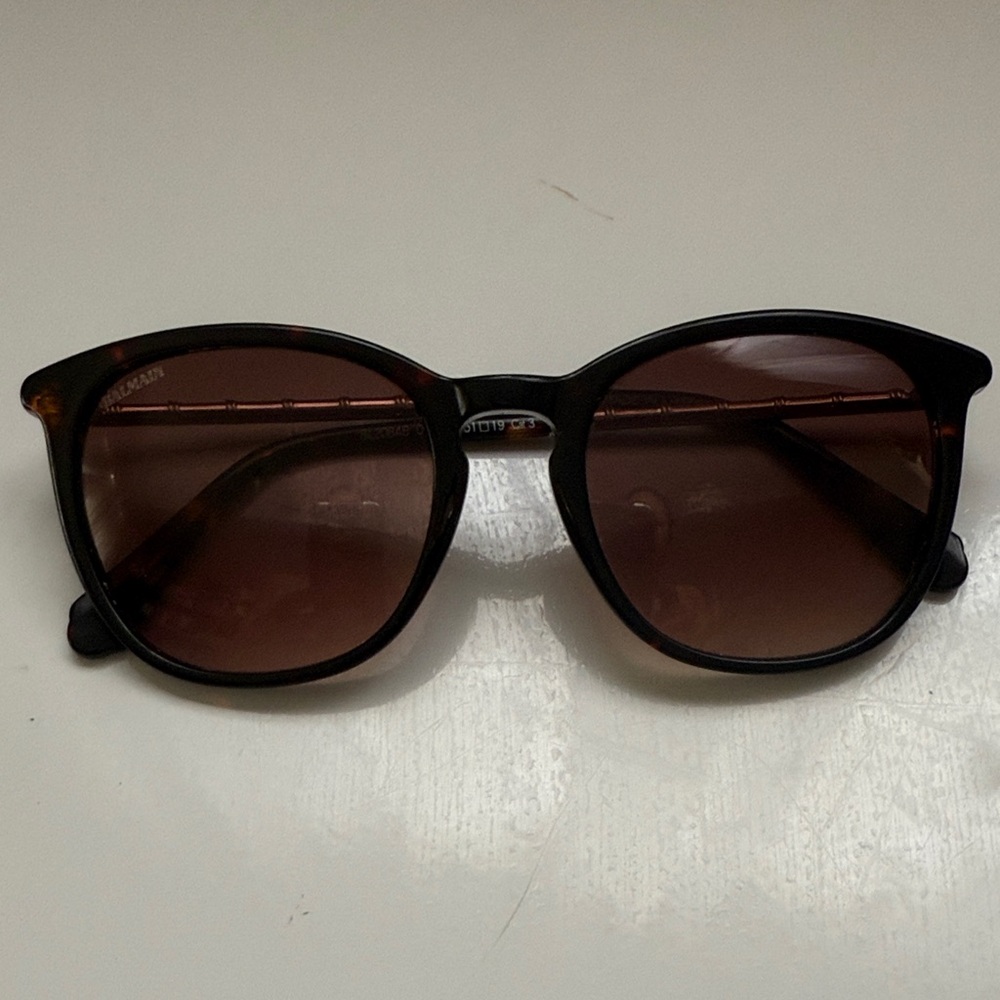 Balmain Tortoiseshell Sunglasses
